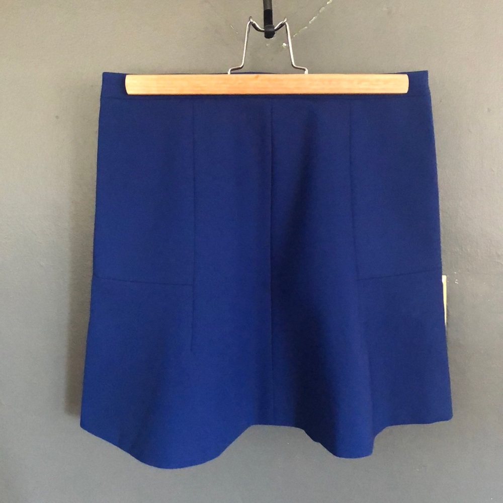 Blue Skater Skirt